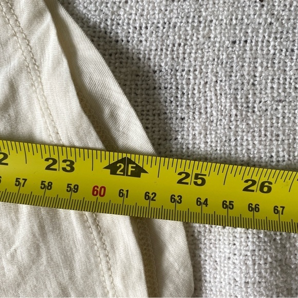 MADEWELL Cream T-shirt With Colourful Collar Size XS - Picture 10 of 10